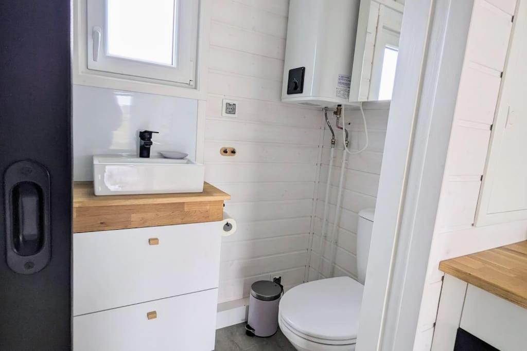Ferienwohnung Tiny House Mila Brandenburg an der Havel Exterior foto
