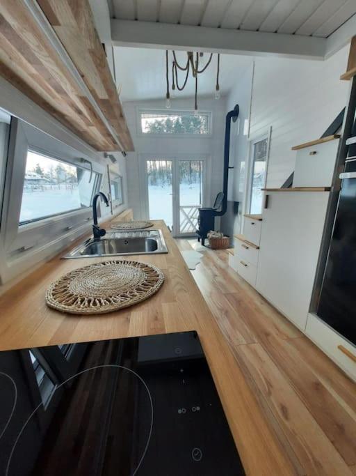 Ferienwohnung Tiny House Mila Brandenburg an der Havel Exterior foto