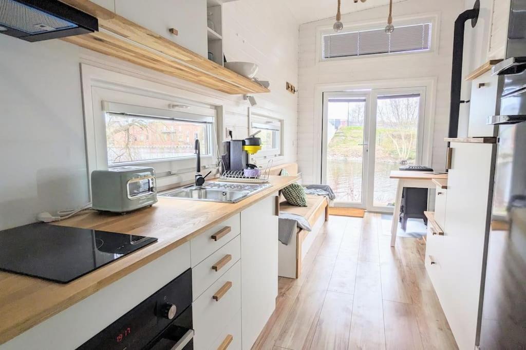 Ferienwohnung Tiny House Mila Brandenburg an der Havel Exterior foto